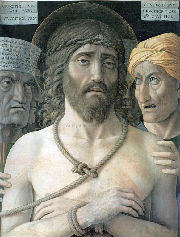 Andrea Mantegna Ecce Homo - Hand Painted Oil Painting