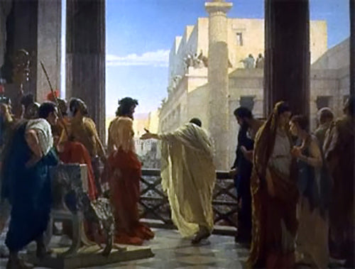 Antonio Ciseri Ecce Homo - Hand Painted Oil Painting