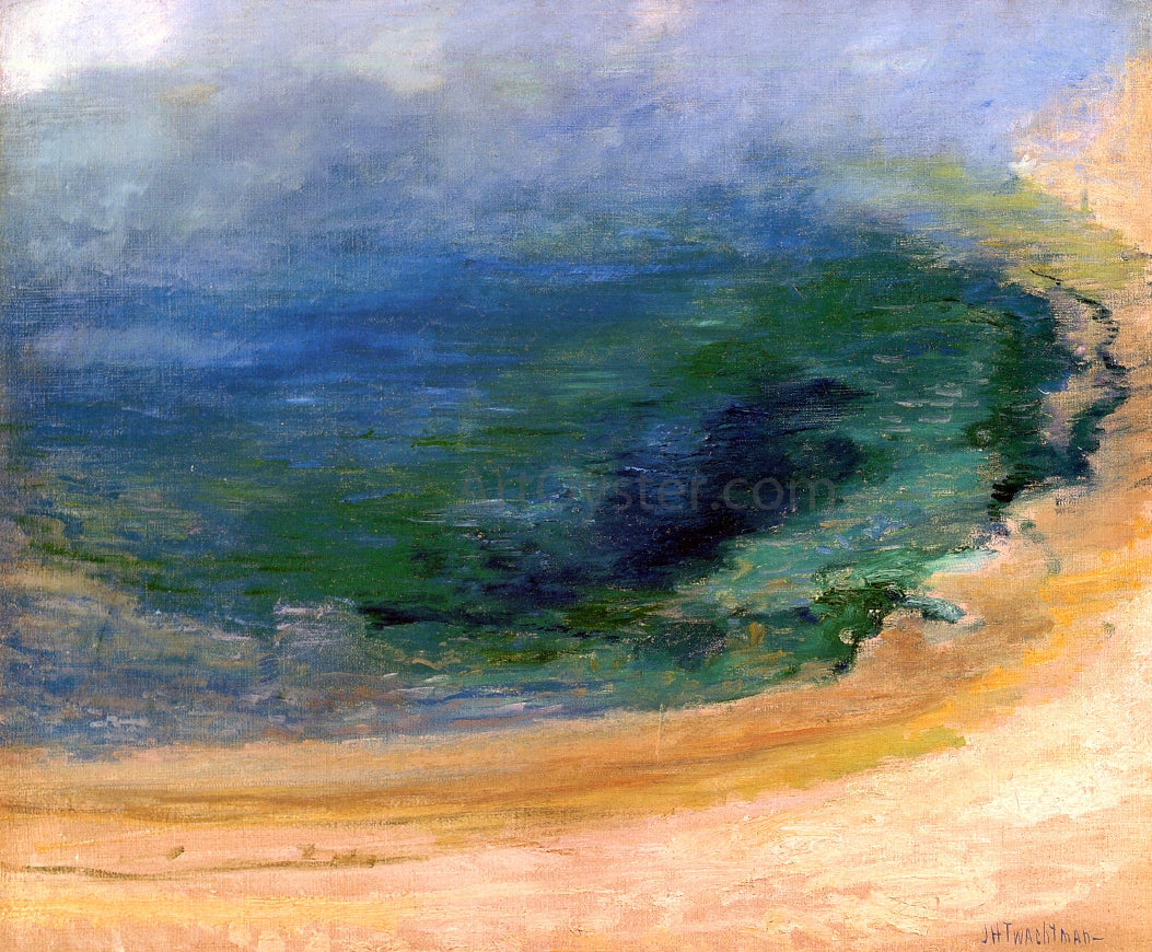 John Twachtman Edge of the Emerald Pool, Yellowstone - Hand Painted Oil Painting