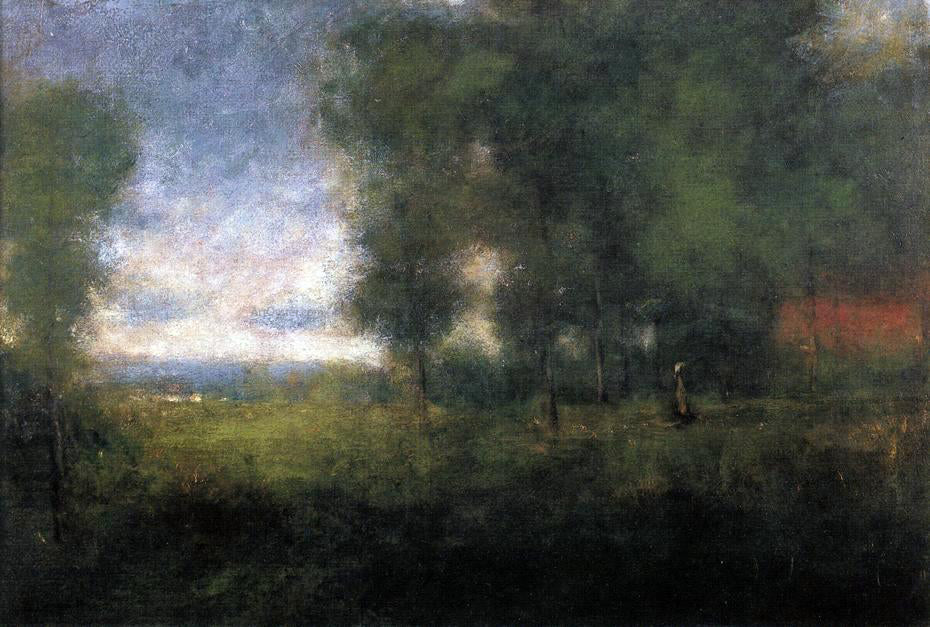 George Inness Edge of the Woods - Hand Painted Oil Painting