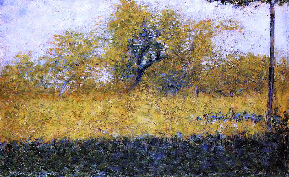 Georges Seurat Edge of Wood, Springtime - Hand Painted Oil Painting