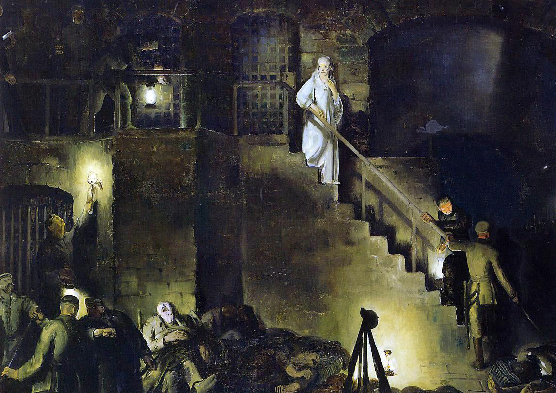 George Wesley Bellows Edith Cavell - Hand Painted Oil Painting