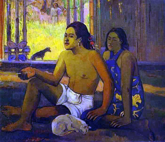 Paul Gauguin Eilaha Ohipa (also known as Not Working) - Hand Painted Oil Painting