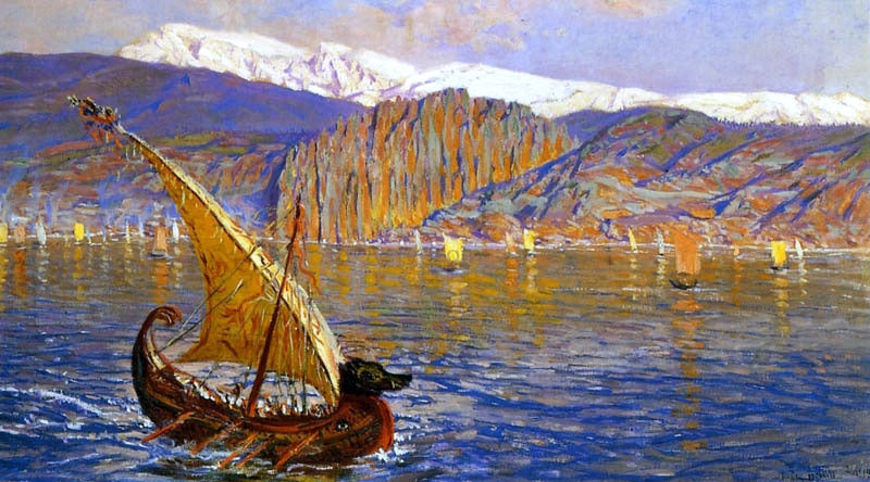 Antonio Munoz Degrain El Libano - Hand Painted Oil Painting