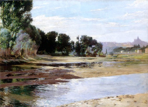 Julio Vila Prades El manzanares - Hand Painted Oil Painting