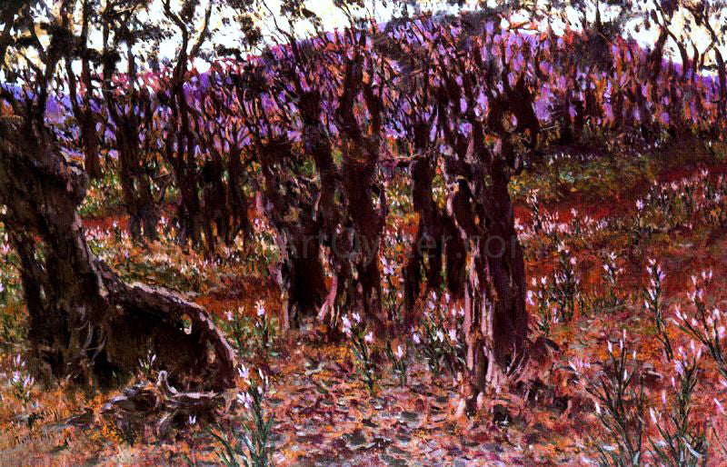 Antonio Munoz Degrain El Valle de Josafat - Hand Painted Oil Painting