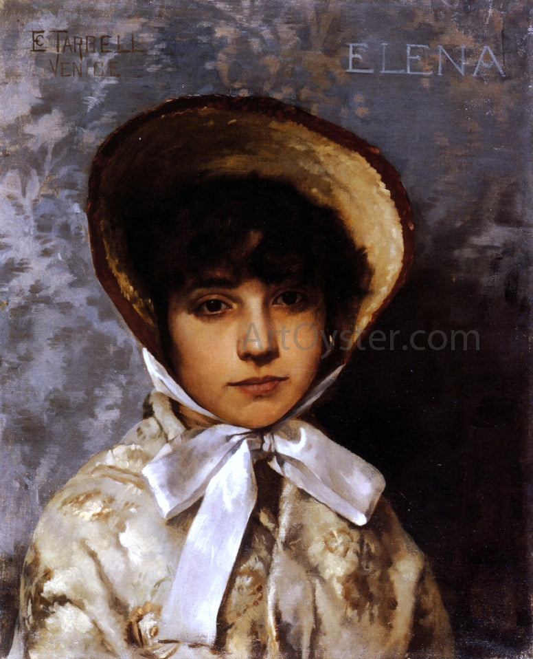 Edmund Tarbell Elena - Hand Painted Oil Painting