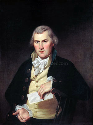  Charles Willson Peale Elie Williams - Hand Painted Oil Painting