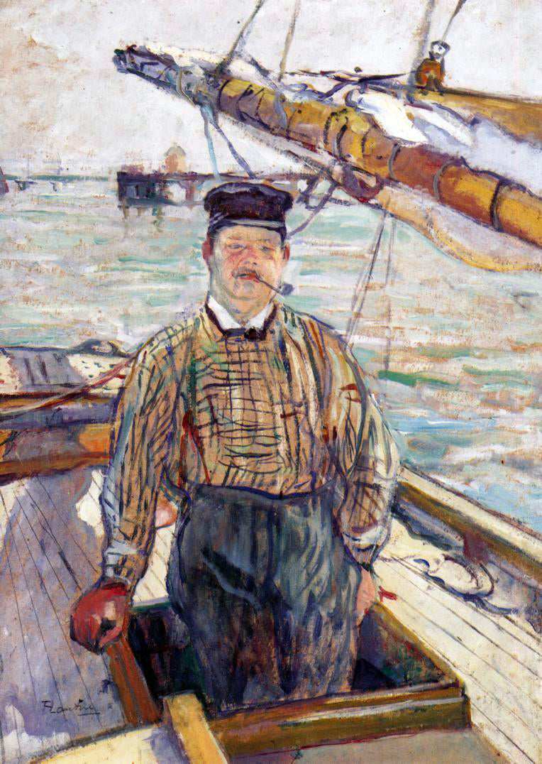 Henri De Toulouse-Lautrec Emile Davoust - Hand Painted Oil Painting