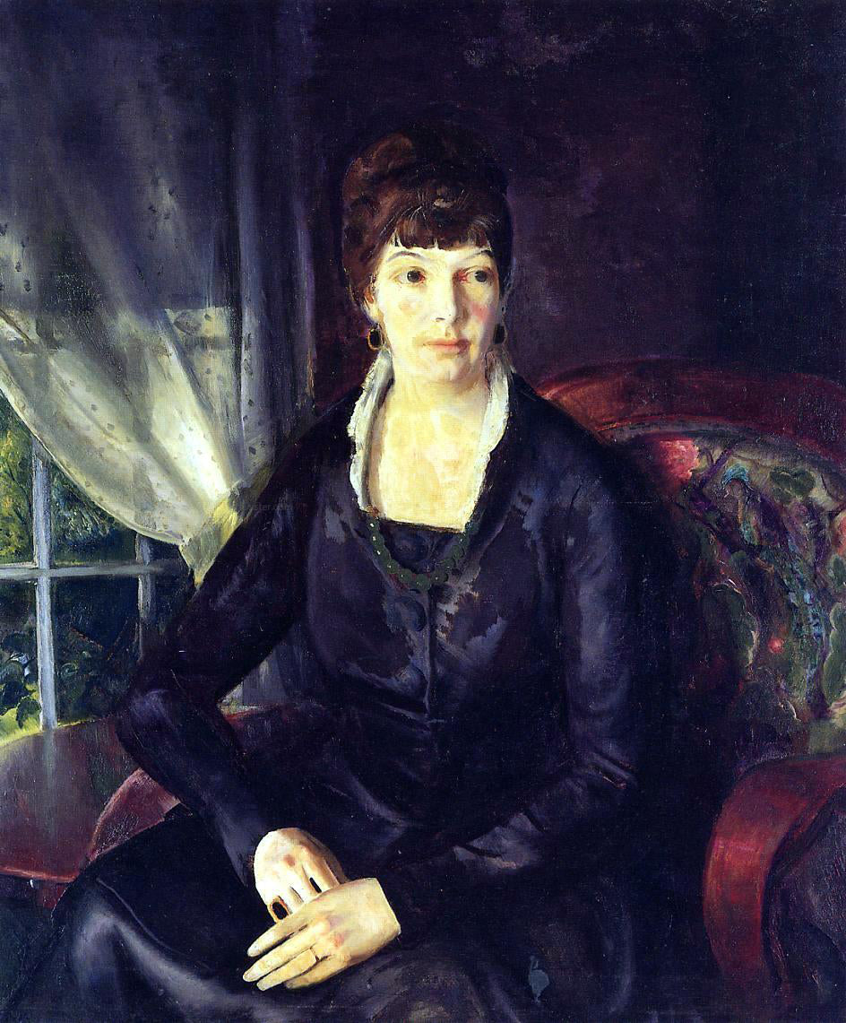 George Wesley Bellows Emma at the Window - Hand Painted Oil Painting