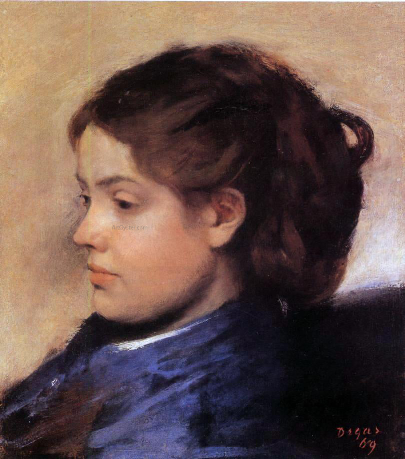 Edgar Degas Emma Dobigny - Hand Painted Oil Painting