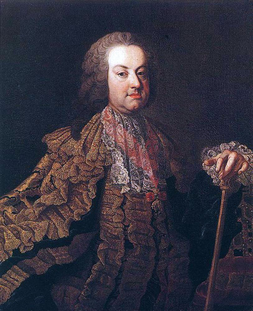 II Meytens Van Emperor Francis I - Hand Painted Oil Painting