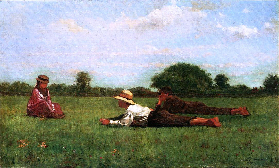 Winslow Homer Enchanted - Hand Painted Oil Painting