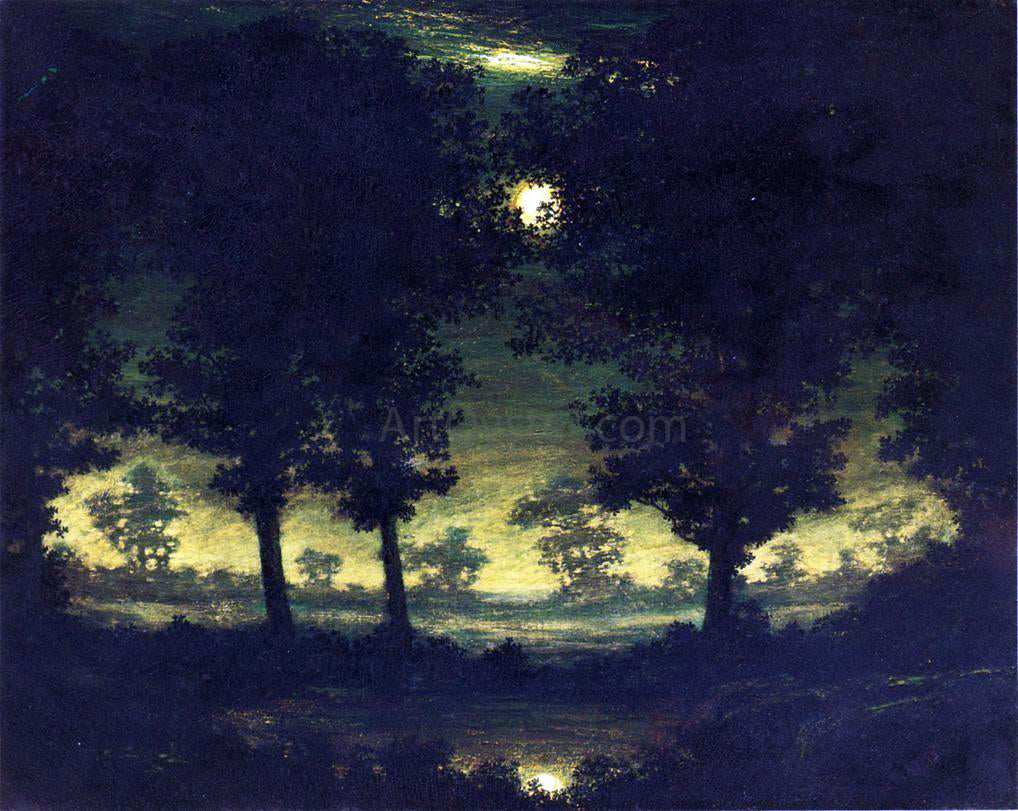 Ralph Albert Blakelock Enchanted Pool - Hand Painted Oil Painting