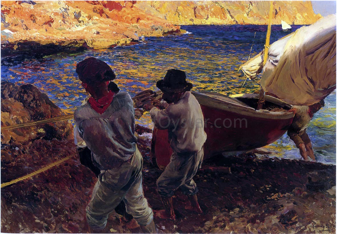 Joaquin Sorolla Y Bastida End of the Day, Javea - Hand Painted Oil Painting