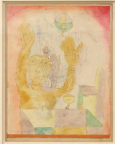 Paul Klee Enlightenment of Two Sectie - Hand Painted Oil Painting