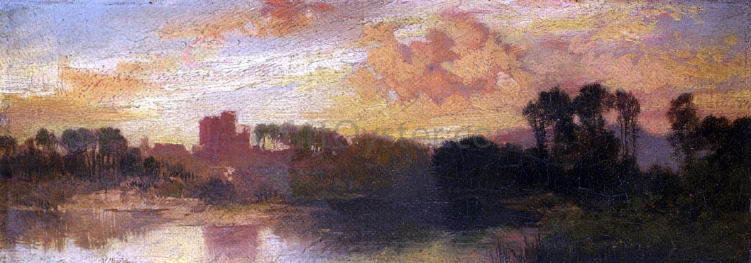 Thomas Moran Environs of Salt Lake, Utah - Hand Painted Oil Painting