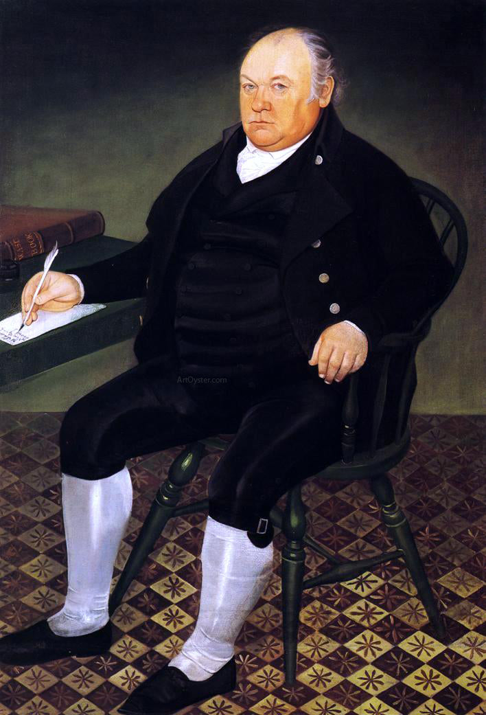 Simon Fitch Ephraim Starr - Hand Painted Oil Painting