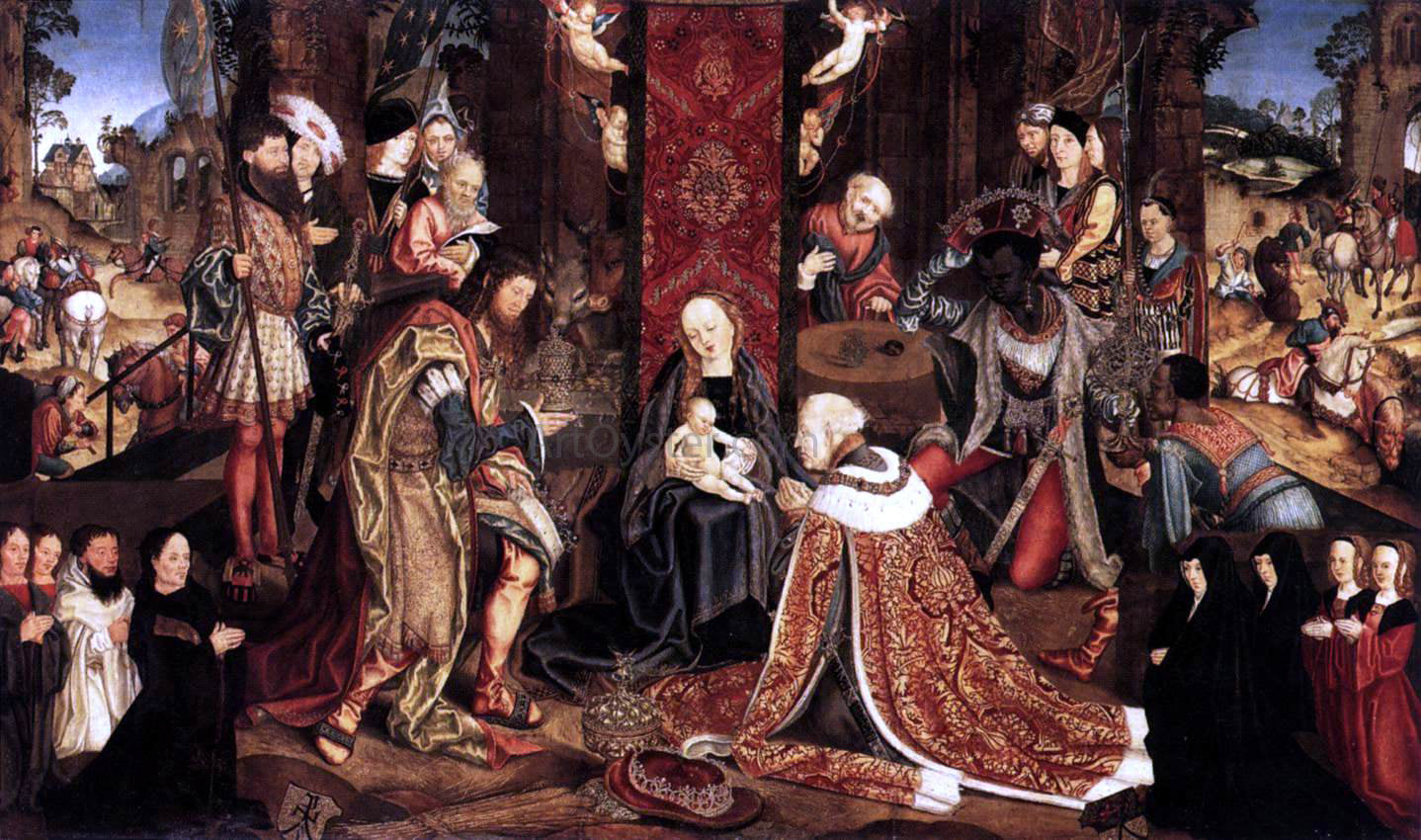 Painters (2) Masters Epiphany - Hand Painted Oil Painting