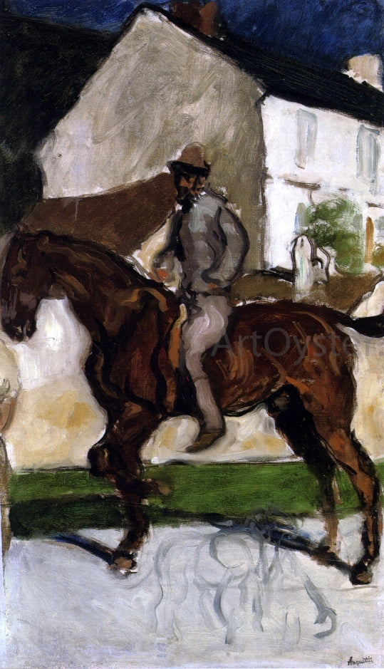Louis Anquetin Equestrian Self Portrait - Hand Painted Oil Painting