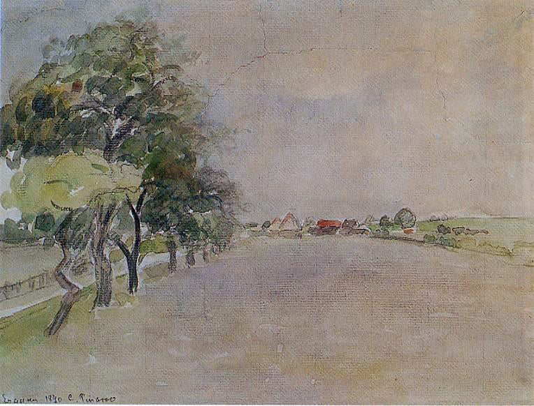 Camille Pissarro Eragny - Hand Painted Oil Painting