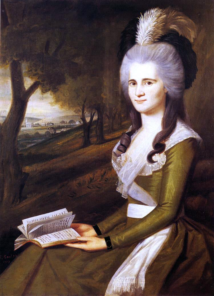 Ralph Earl Esther Boardman - Hand Painted Oil Painting