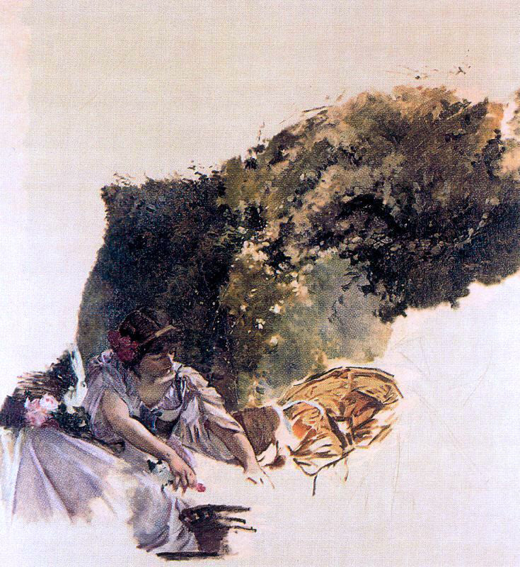 Emilio Sala y Frances Estudio Preparatorio - Hand Painted Oil Painting