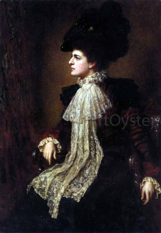 Eastman Johnson Ethel Eastman Johnson Conkling - Hand Painted Oil Painting