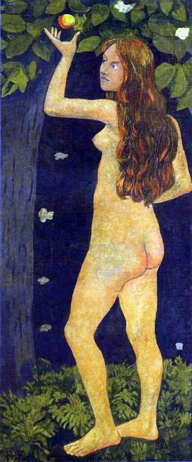  Paul Serusier Eve Picking the Apple - Hand Painted Oil Painting