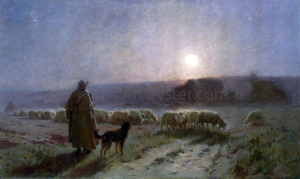 Charles Sprague Pearce Evening - Hand Painted Oil Painting