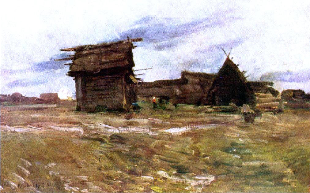 Constantin Alexeevich Korovin Evening - Hand Painted Oil Painting