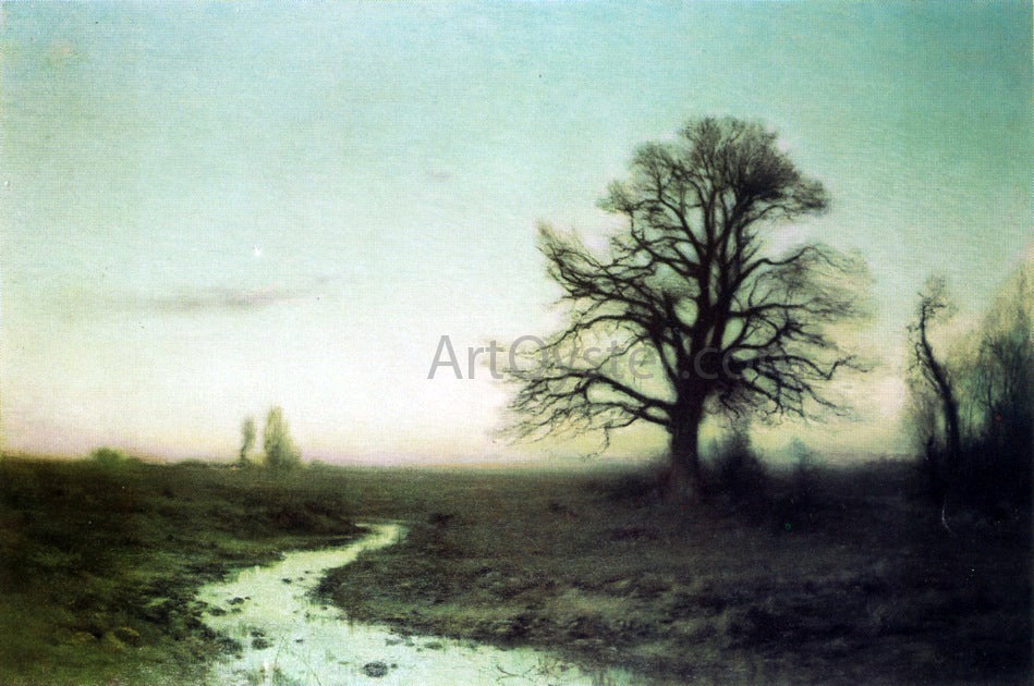 Charles Harold Davis Evening: The End of the Day (after Millet) - Hand Painted Oil Painting