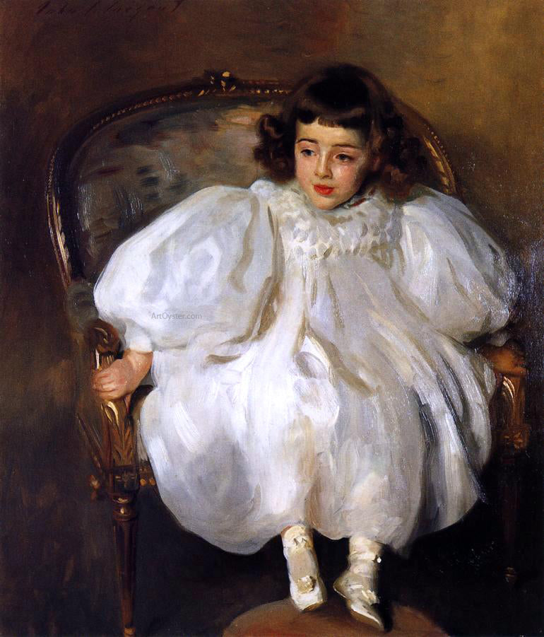 John Singer Sargent Expectancy (also known as Portrait of Frances Winifred Hill) - Hand Painted Oil Painting