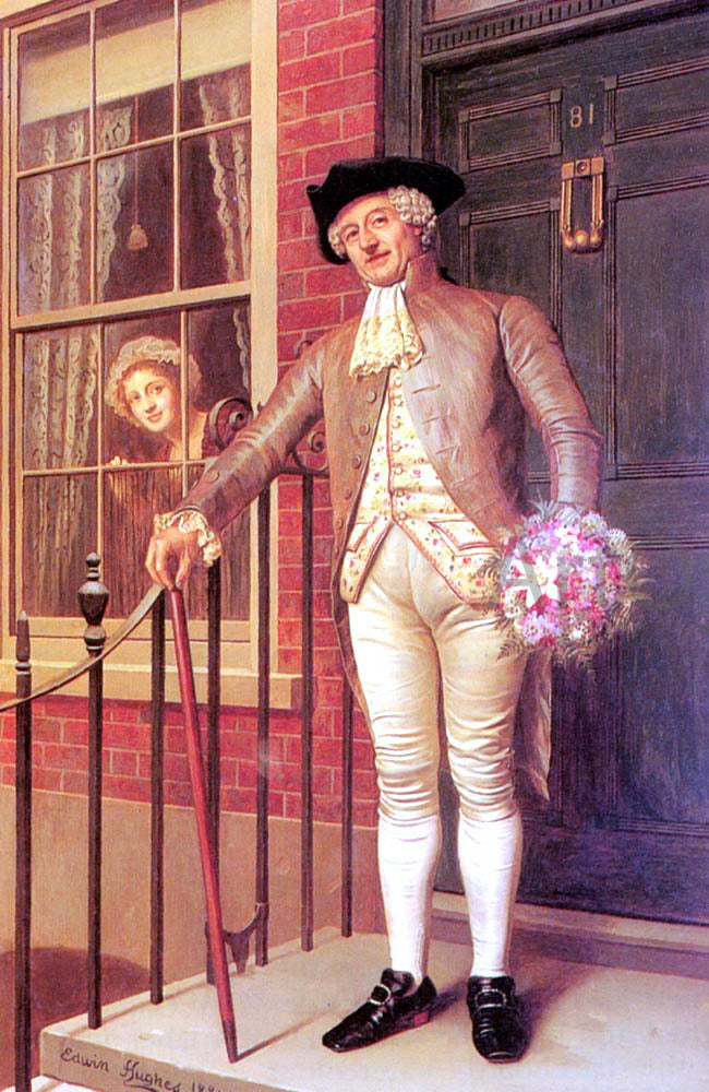 Edwin Hughes Expected - Hand Painted Oil Painting