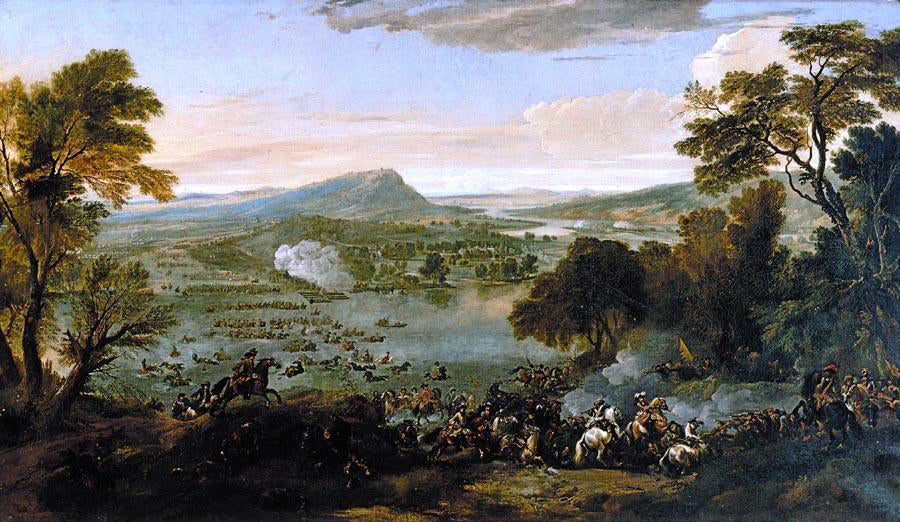 Jan Wyck Extensive Landscape - Hand Painted Oil Painting