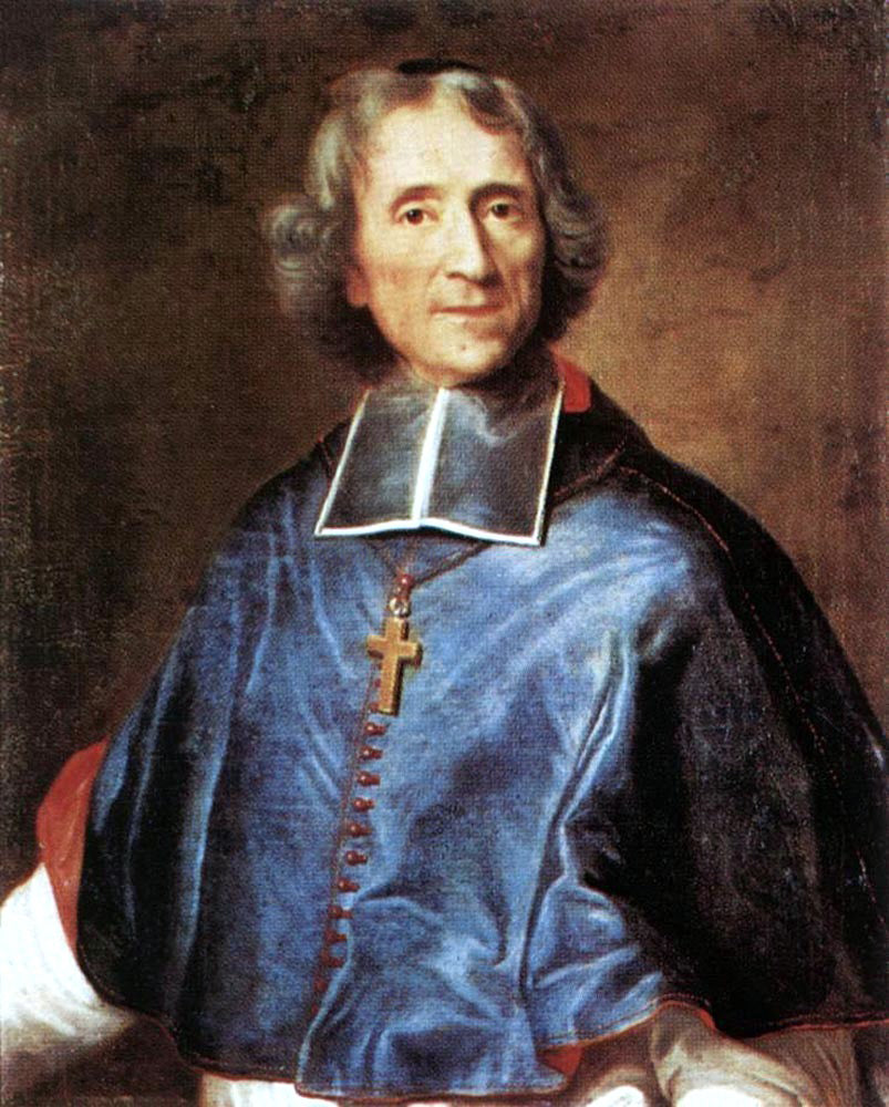 Joseph Vivien Fenelon, Archbishop of Cambrai - Hand Painted Oil Painting