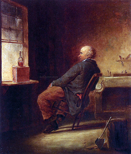 Francis William Edmonds Facing the Enemy - Hand Painted Oil Painting
