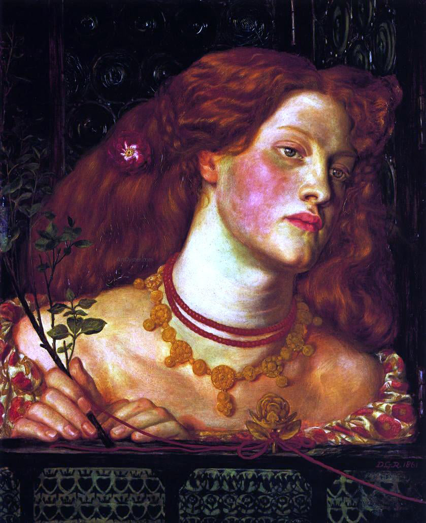 Dante Gabriel Rossetti Fair Rosamund - Hand Painted Oil Painting