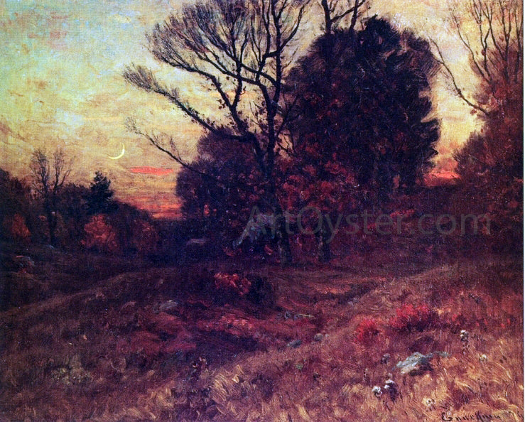 John Joseph Enneking Fall at Dusk, Forest Interior - Hand Painted Oil Painting