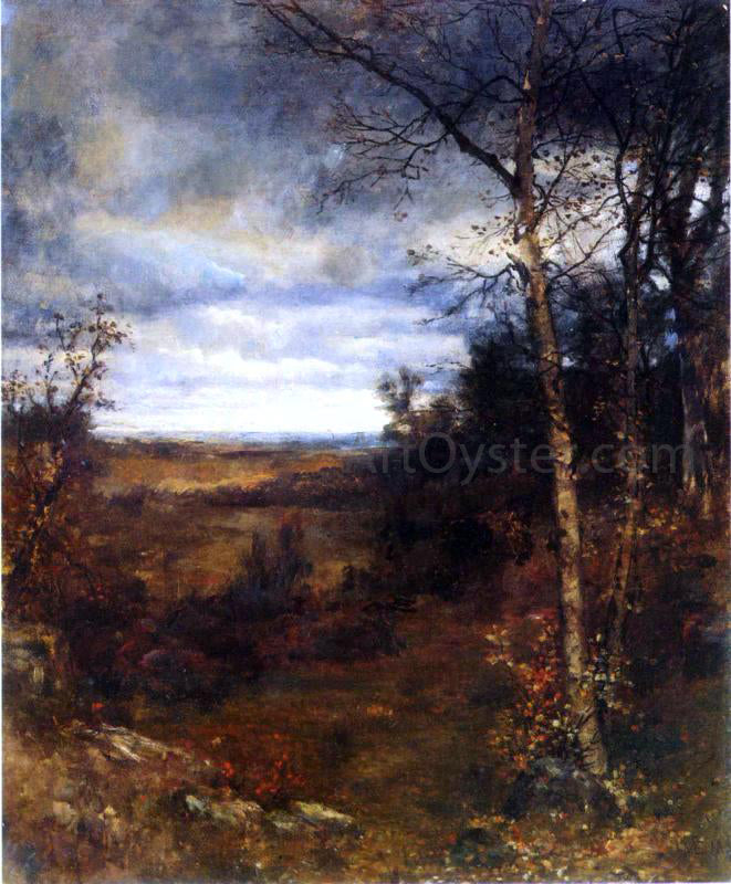 Jervis McEntee Fall Landscape - Hand Painted Oil Painting