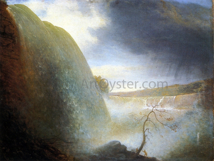 Rembrandt Peale Falls of Niagara, Viewed from the American Side - Hand Painted Oil Painting