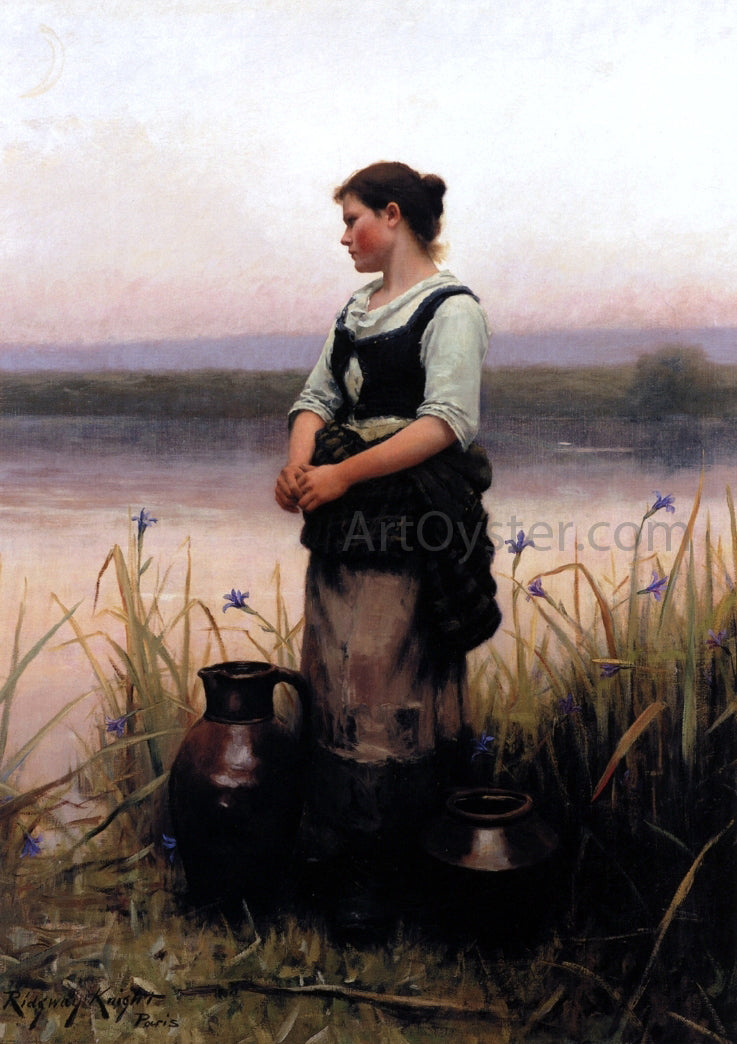 Daniel Ridgway Knight Far Away Thoughts - Hand Painted Oil Painting