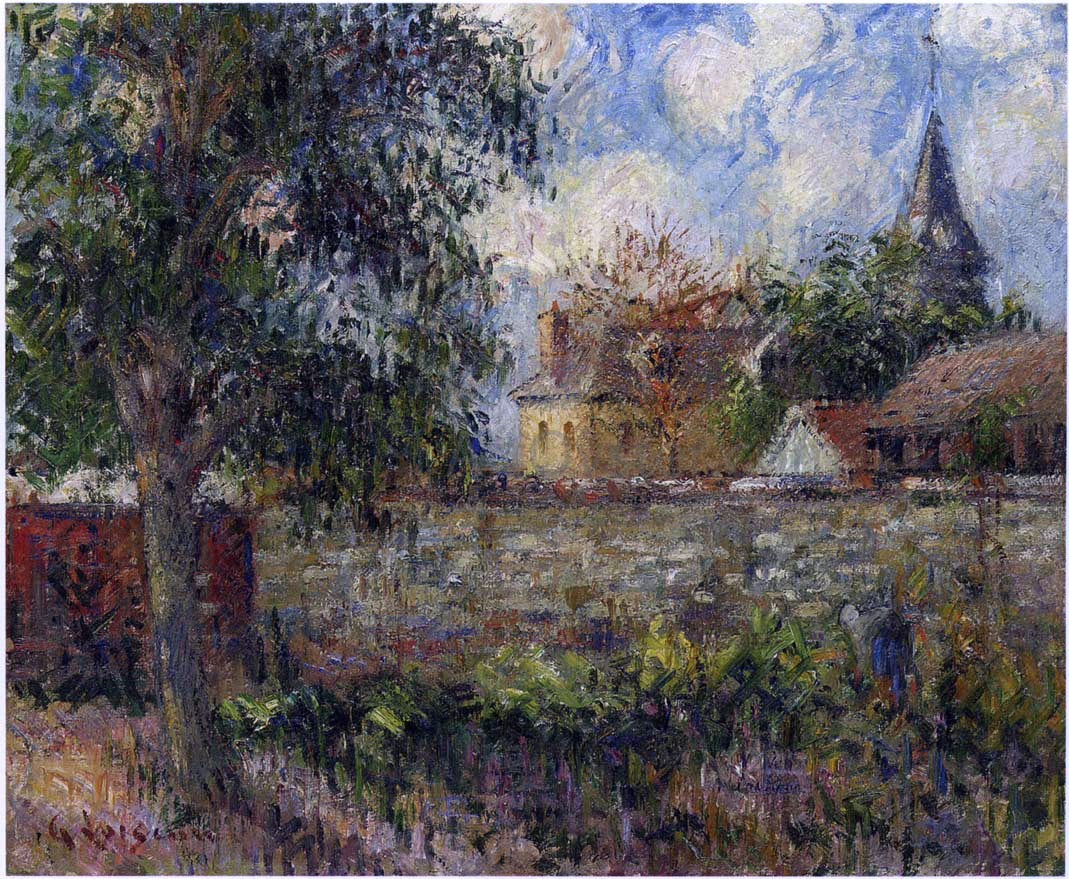 Gustave Loiseau Farm in Normandy - Hand Painted Oil Painting