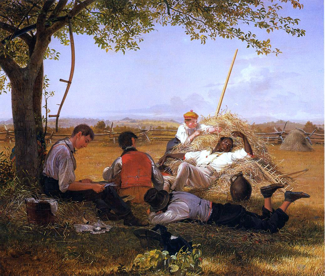 William Sidney Mount Farmers Nooning - Hand Painted Oil Painting