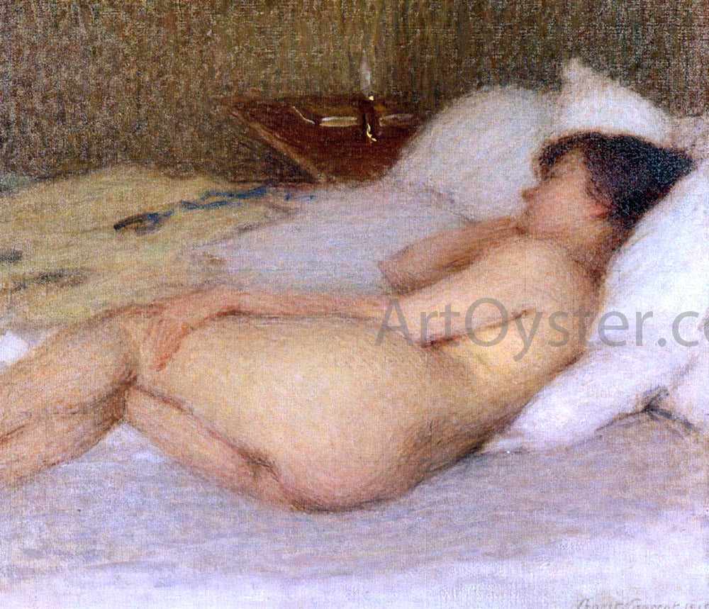 Ernest-Joseph Laurent Femme Nue - Hand Painted Oil Painting