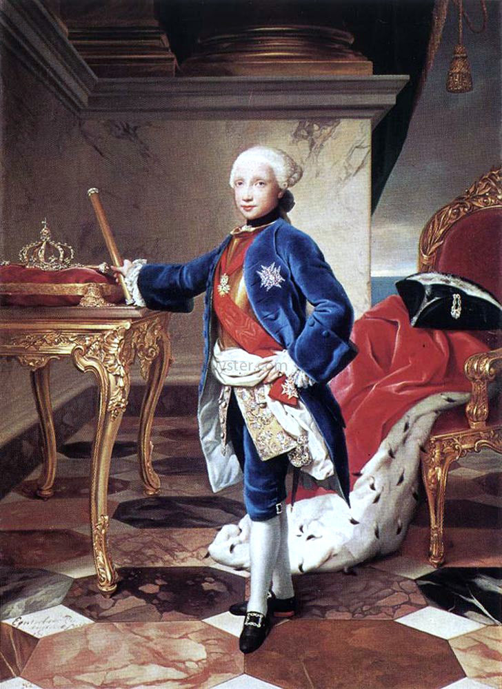 Anton Raphael Mengs Ferdinand IV, King of Naples - Hand Painted Oil Painting