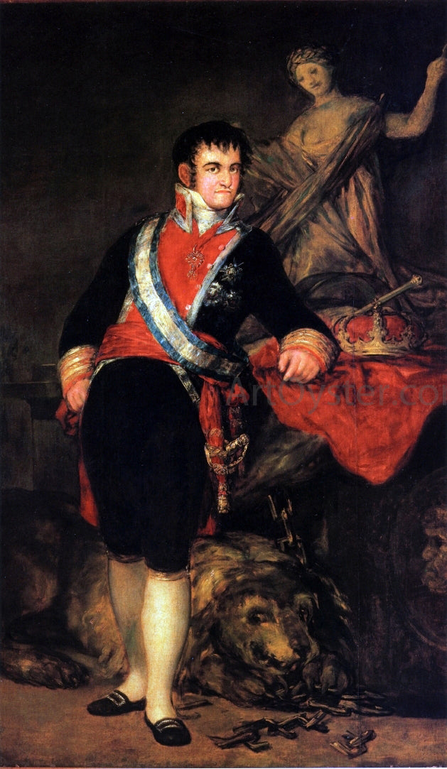 Francisco Jose de Goya Y Lucientes Fernando VII - Hand Painted Oil Painting