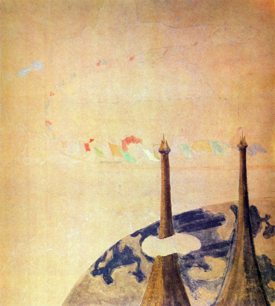 Mikalojus Ciurlionis Finale Sonata of the Spring - Hand Painted Oil Painting