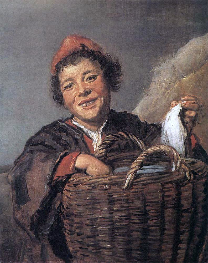 Frans Hals Fisher Boy - Hand Painted Oil Painting