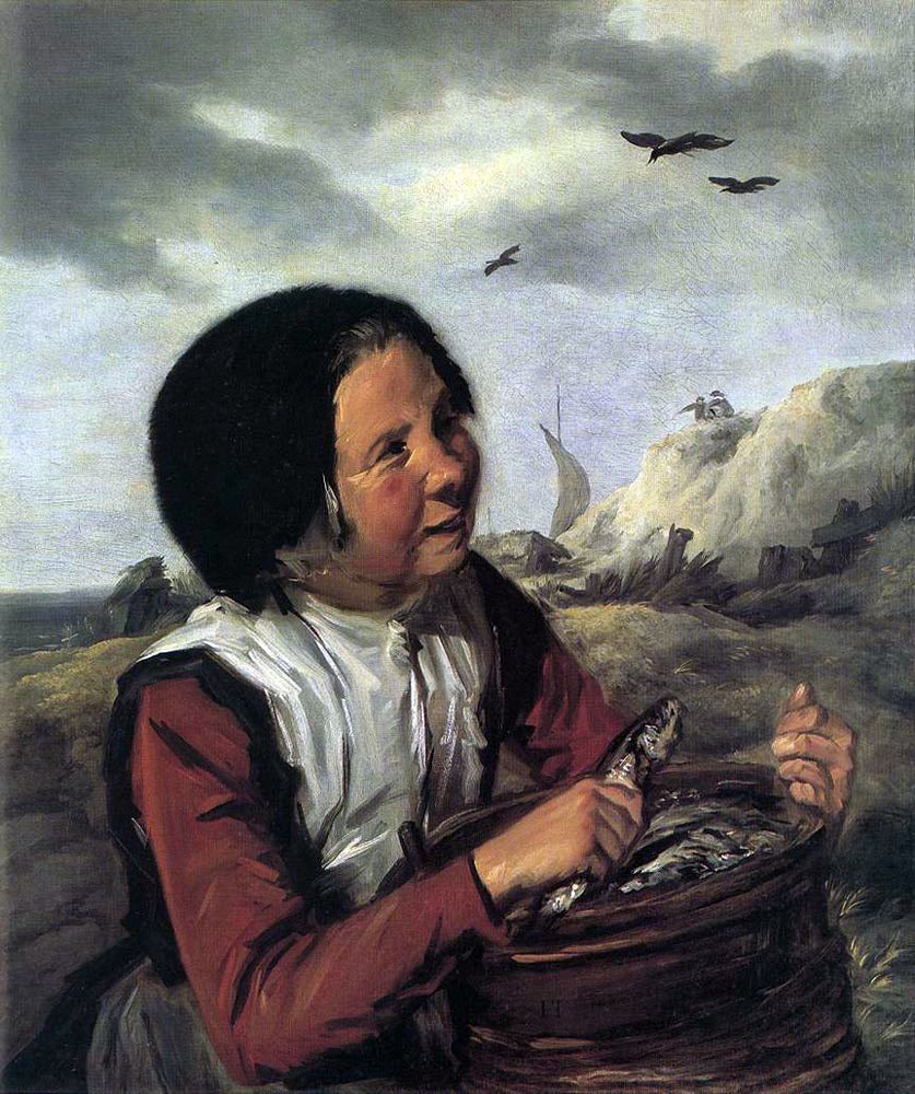Frans Hals Fisher Girl - Hand Painted Oil Painting